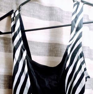 Zebra print one piece